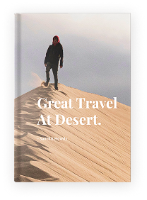 Great travel at desert